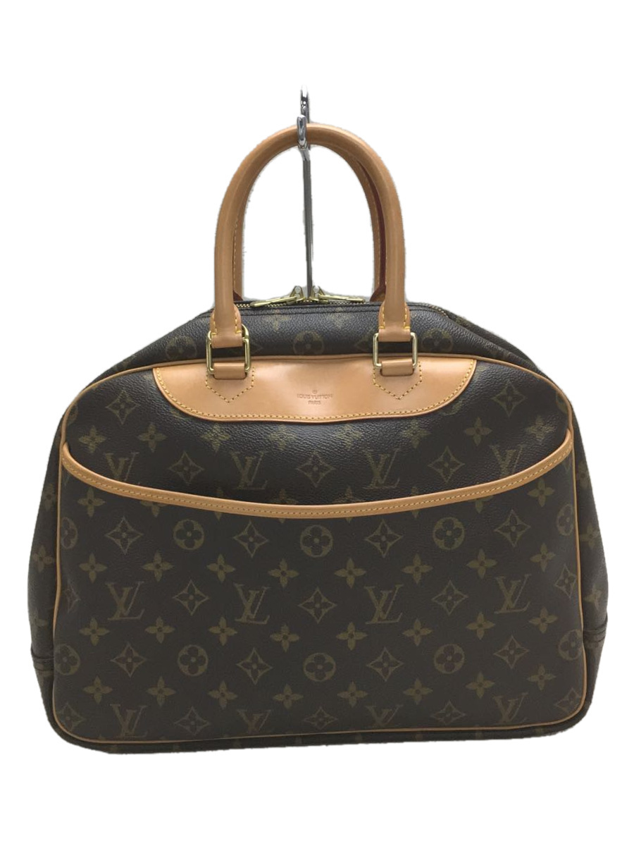 LOUIS VUITTON◆ハンドバッグ/PVC/BRW/ドーヴィル/モノグラム/M47270_画像1