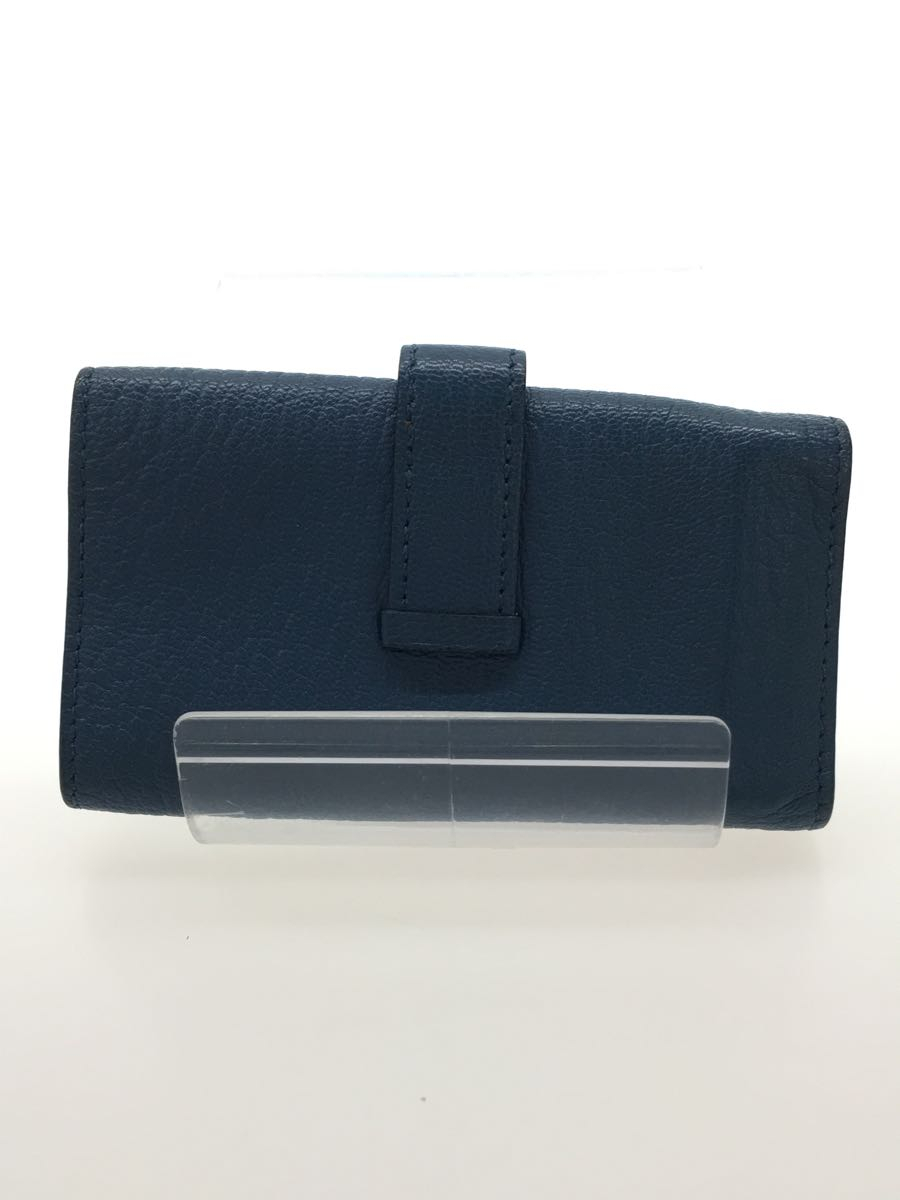 公式サイト HERMES◇ベアンキーケース/BLU/無地/レディース キーケース