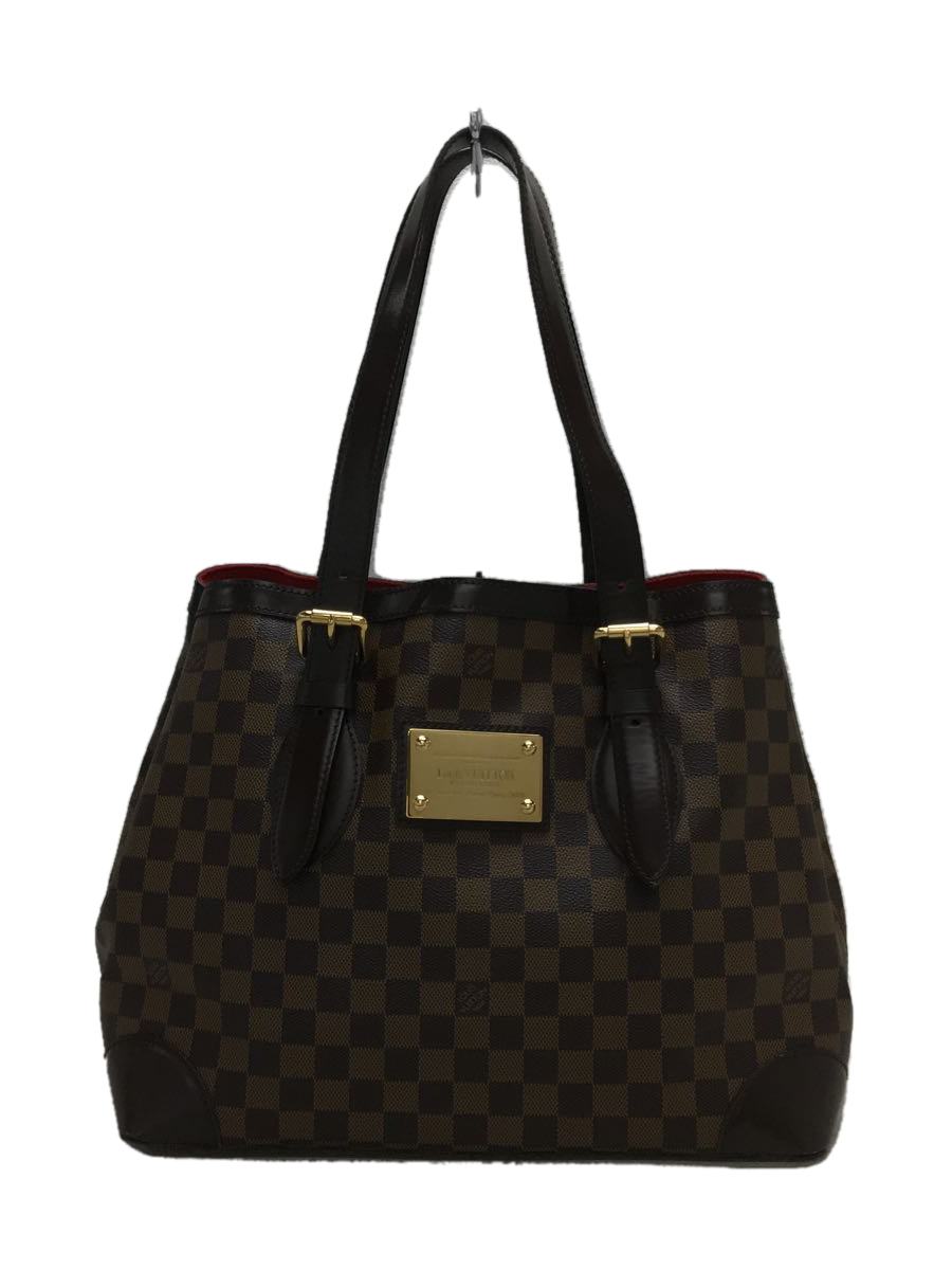 LOUIS VUITTON◆ハムステッドGM/トートバック/ショルダーバッグ/PVC/BRW/総柄/N51203_画像1