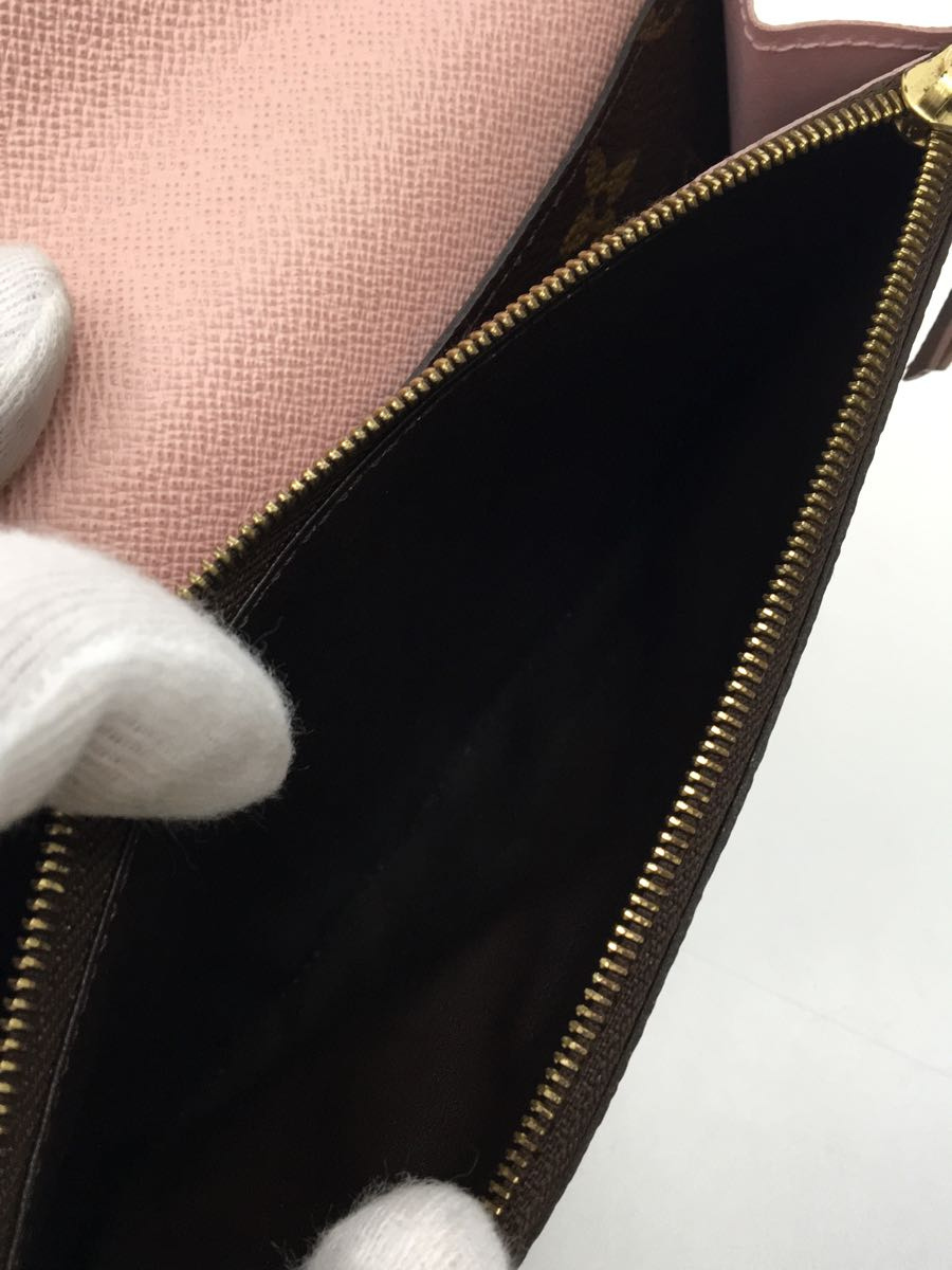 LOUIS VUITTON◇ポルトフォイユ・エミリー/長財布/PVC/ブラウン LOUIS VUITTON◇ポルトフォイユ・エミリー/長財布/PVC/ブラウン