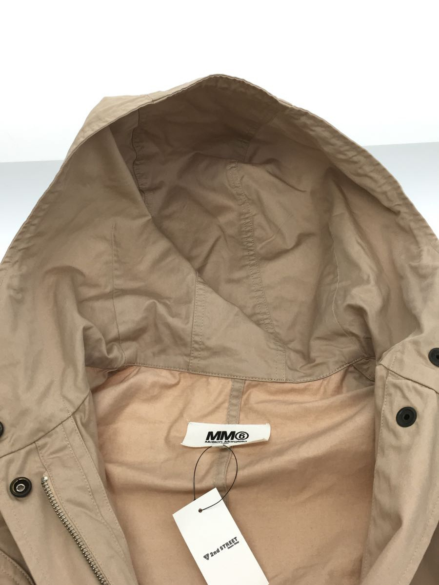 MM6* Mod's Coat /36/ cotton / beige / plain 