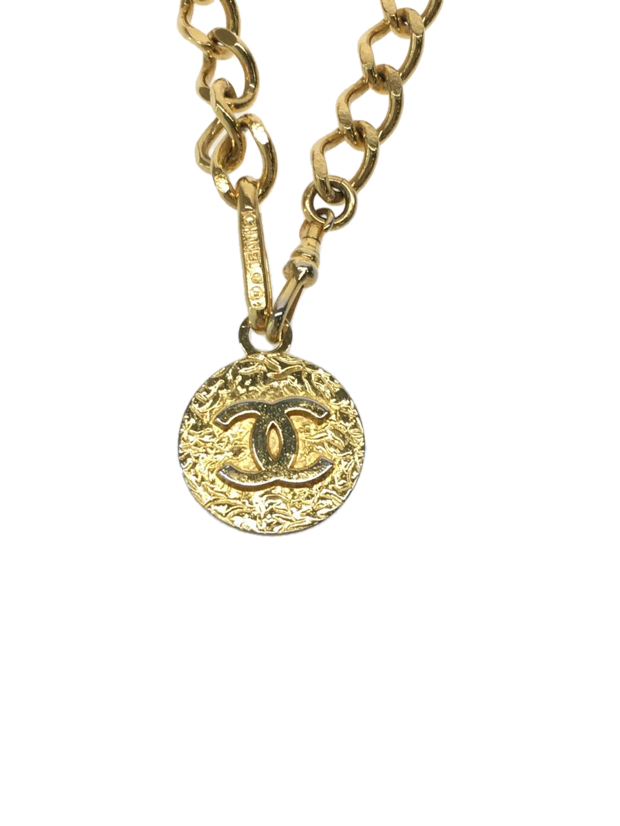 CHANEL◆ネックレス/-/GLD/トップ有/ココマーク