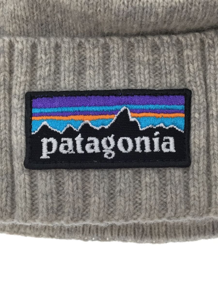 patagonia◆BRODEO BEANIE/ニットキャップ/FREE/コットン/グレー/29206SP23_画像4