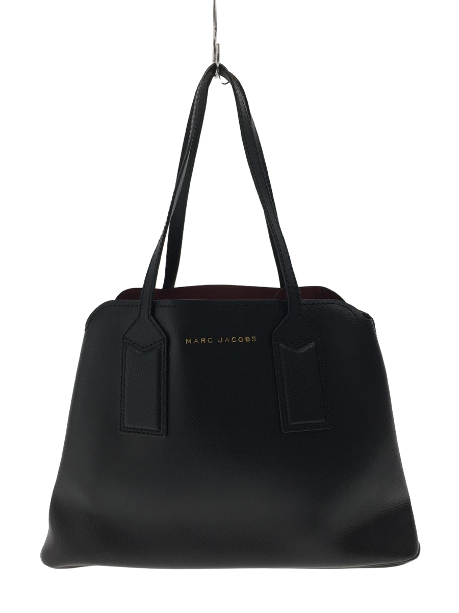MARC JACOBS◆The Editor Tote/レザー/ブラック/M0012564