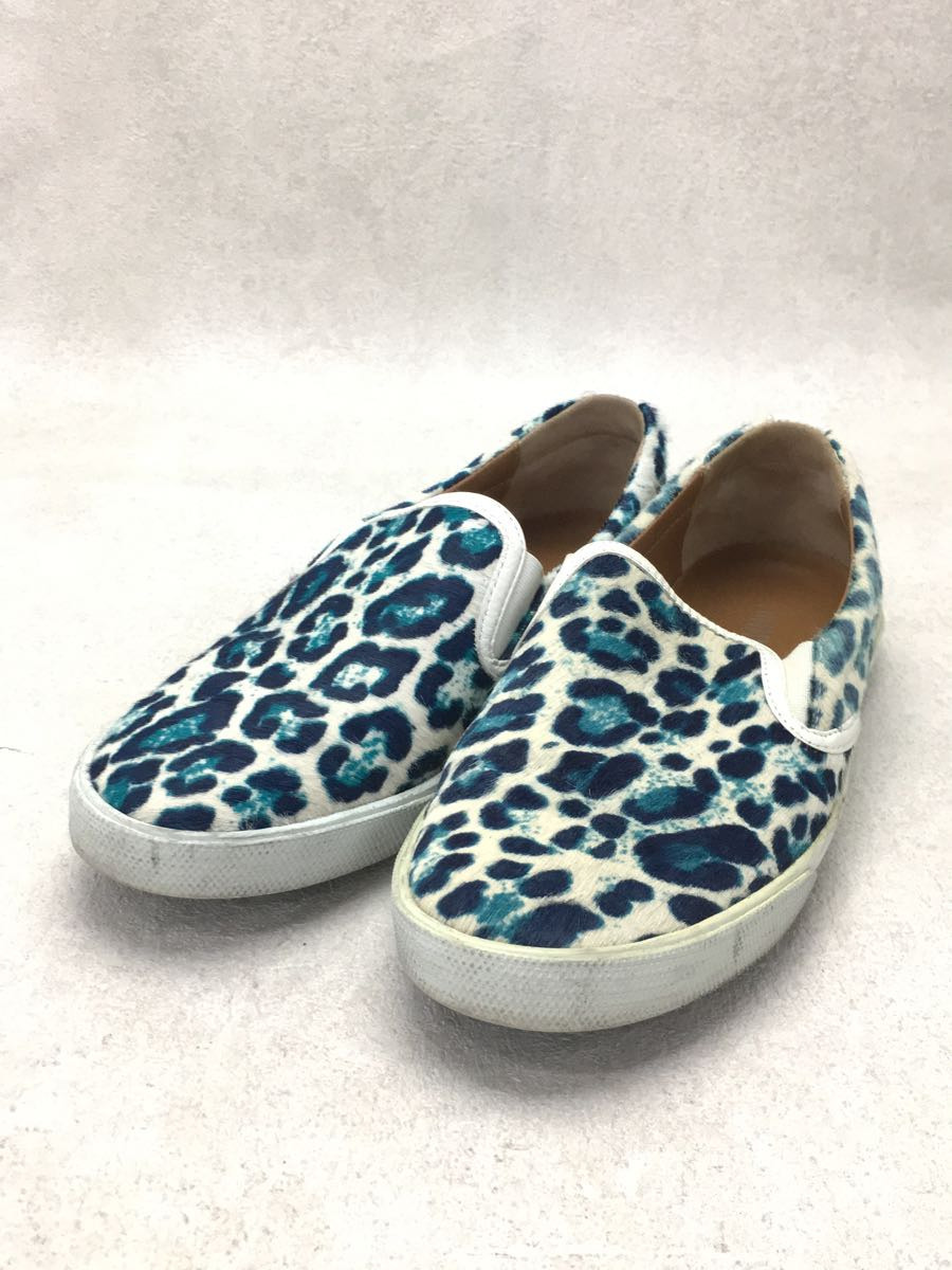 JIMMY CHOO◇ローカットスニーカー 37 ジミーチュウ ホワイト ハラコ調