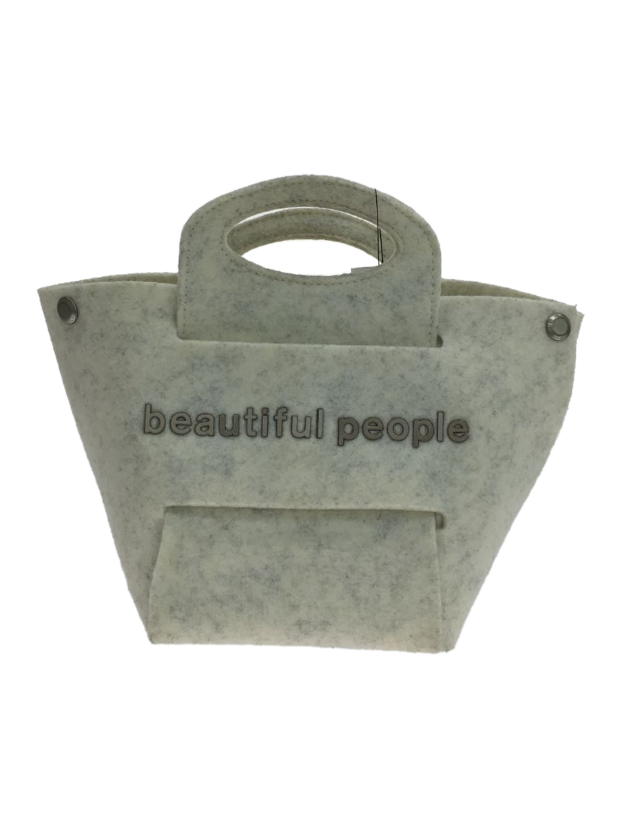beautiful people◆recycled felt assemble bag/7135611963/トートバッグ/ポリエステル/IVO