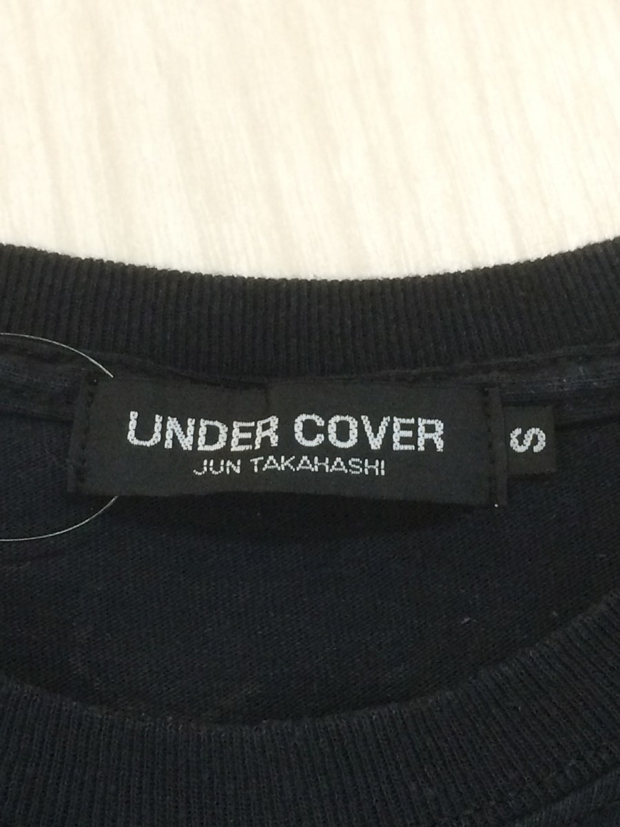 UNDERCOVER◆Tシャツ/S/コットン/BLK_画像4