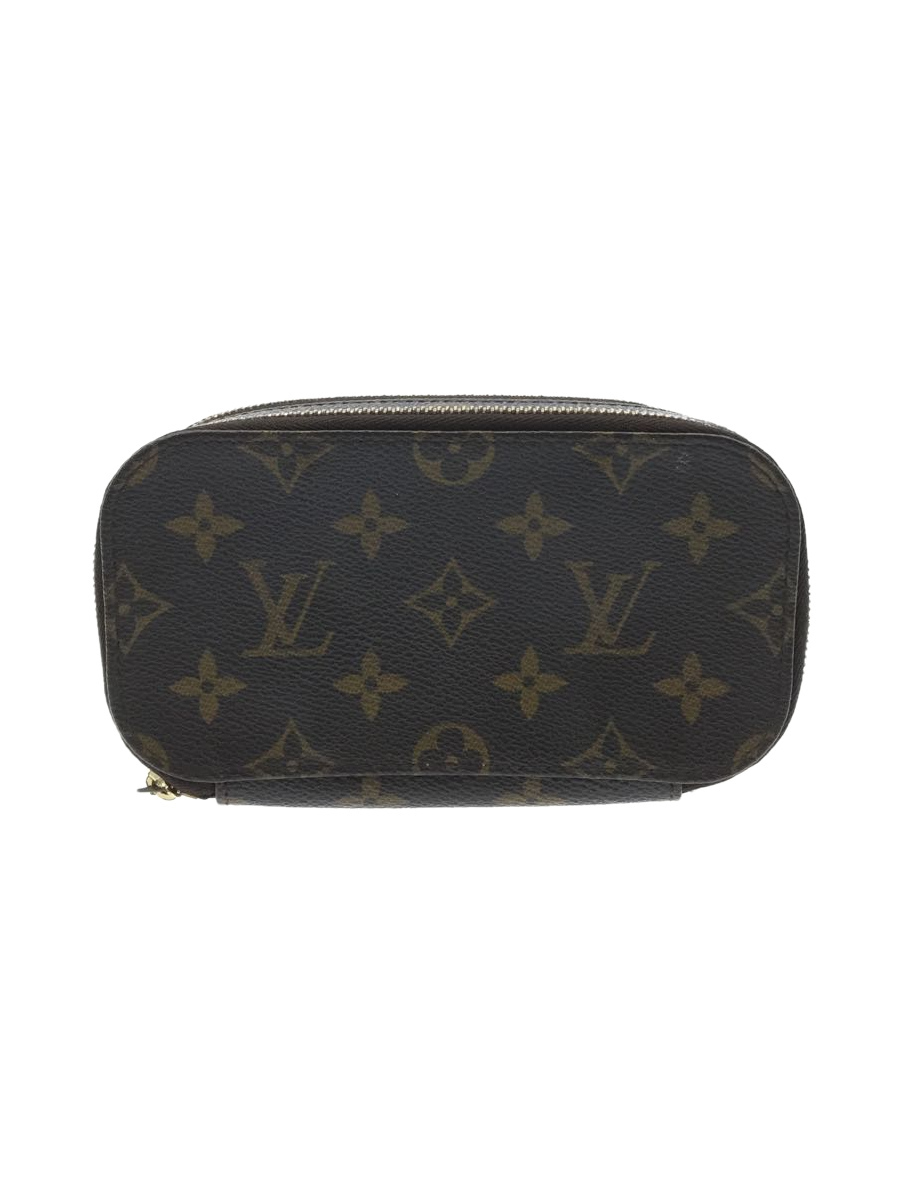 LOUIS VUITTON◇トゥルース・ブラッシュGM_モノグラム_BRW/PVC/BRW www