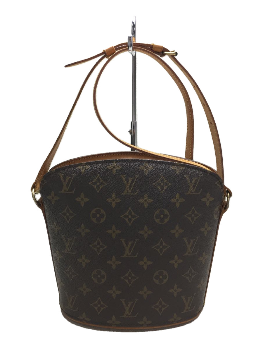 大人の上質 LOUIS VUITTON◇ドルーオ_モノグラム_BRW/PVC/BRW