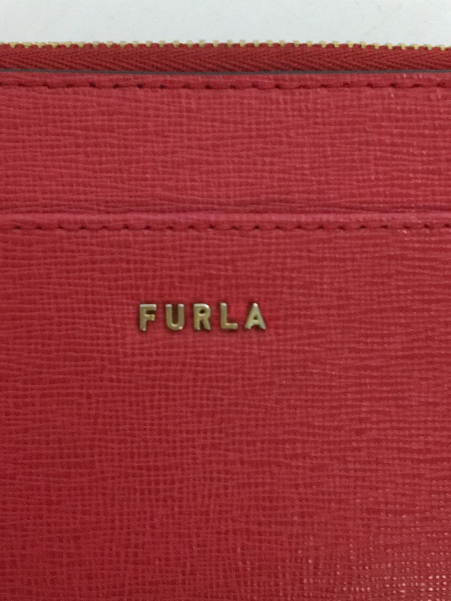 FURLA◆PCZ4UNO/コインケース/レザー/RED/無地/レディース_画像3