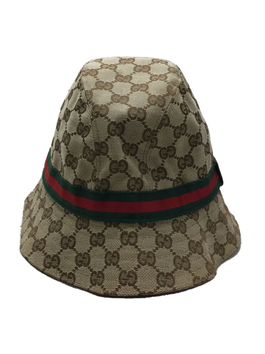 Yahoo!オークション - GUCCI◇GG/シェリーライン/バケットハット/XL/キ...