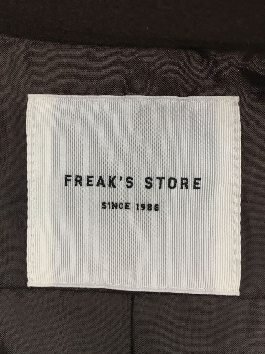 FREAK’S STORE◆コート/FREE/ポリエステル/BRW_画像3