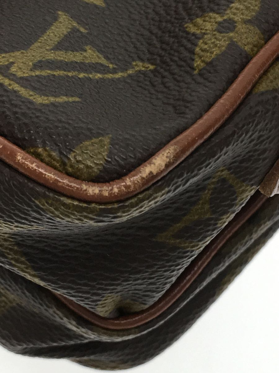 LOUIS VUITTON◆アマゾン_モノグラム_BRW/PVC/ブラウン_画像7