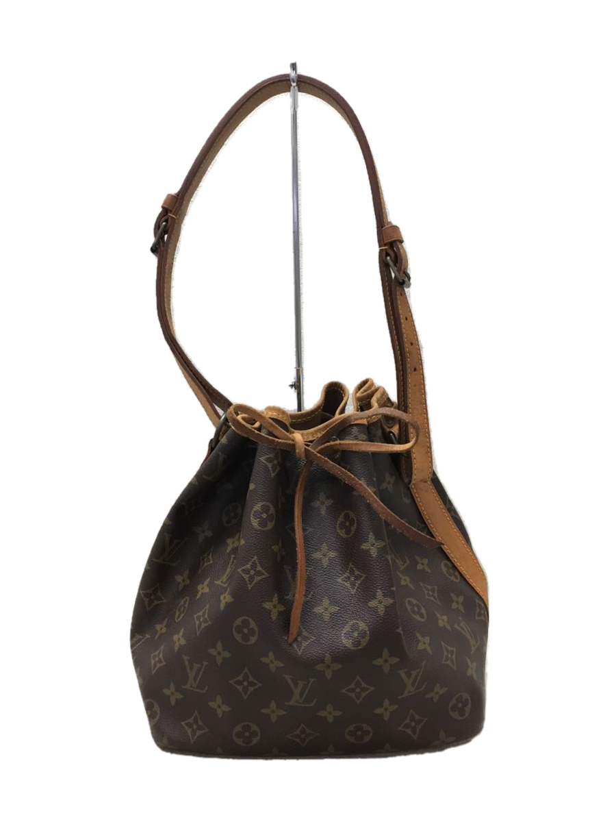 LOUIS VUITTON◇プチ・ノエ_モノグラム_BRW/PVC/BRW/M42226-