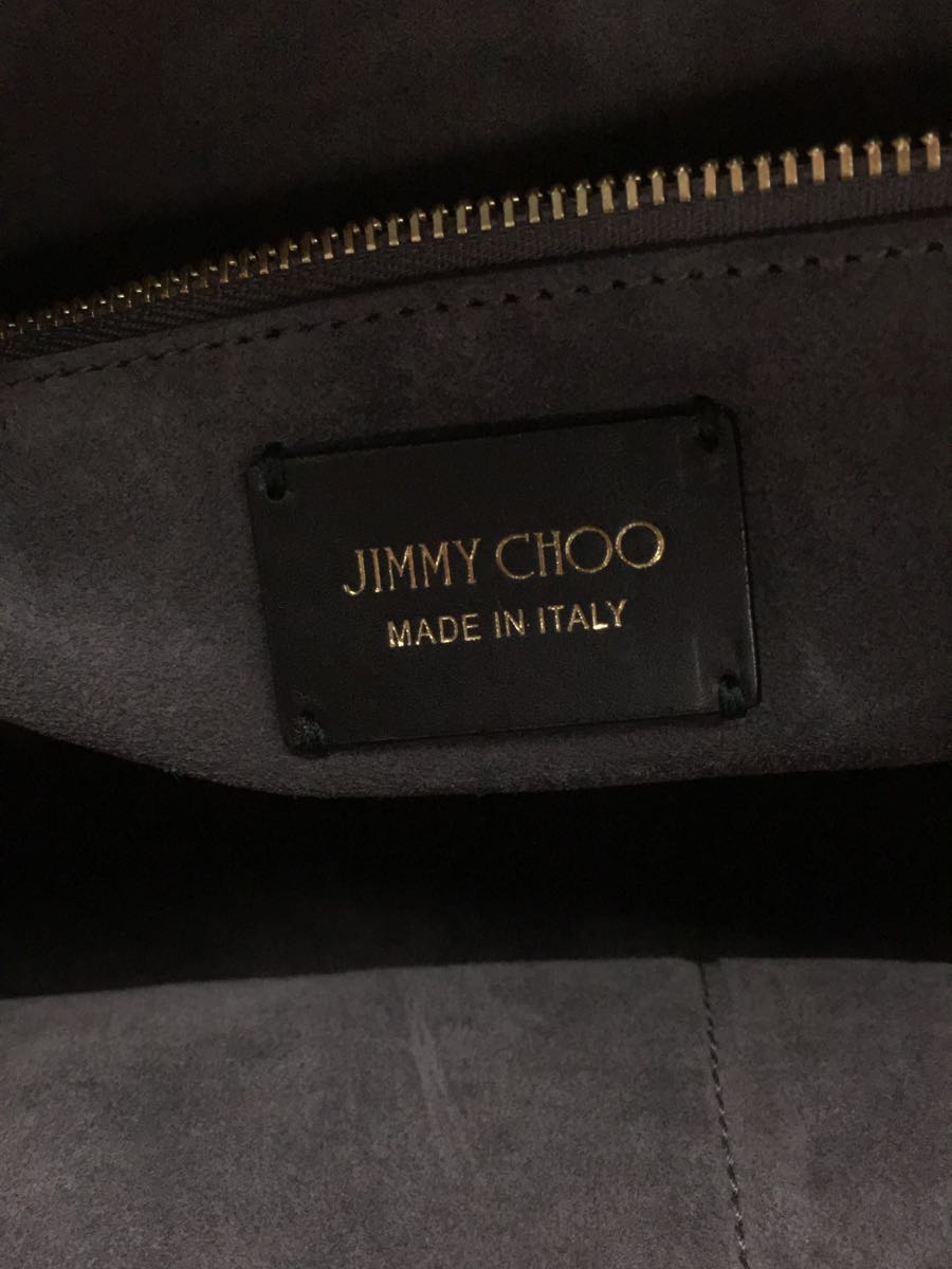 JIMMY CHOO◆ジミーチュウ/ショルダーバッグ/レザー/ブラック/VARENNE BOWLING M/ヴァレンヌ/2way_画像3