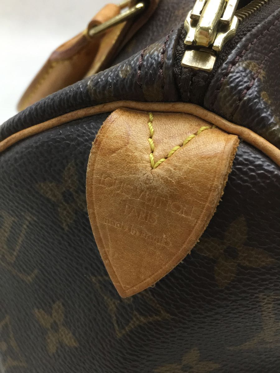 LOUIS VUITTON◆ルイヴィトン/スピーディ25_モノグラム_BRW/PVC/ブラウン/M41528/SP0949_画像3