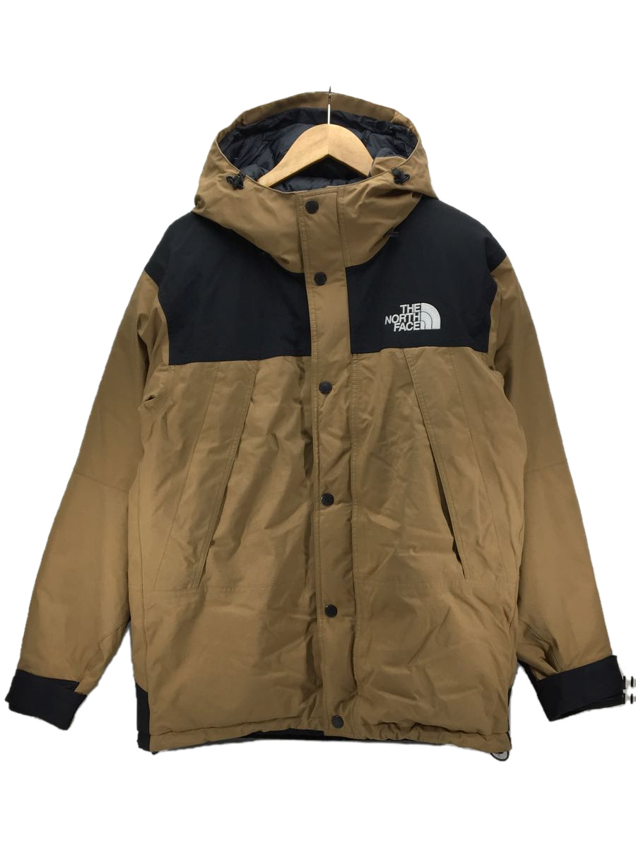 THE NORTH FACE◆MOUNTAIN DOWN JACKET_マウンテンダウンジャケット/M/ナイロン/KHK/ND91930