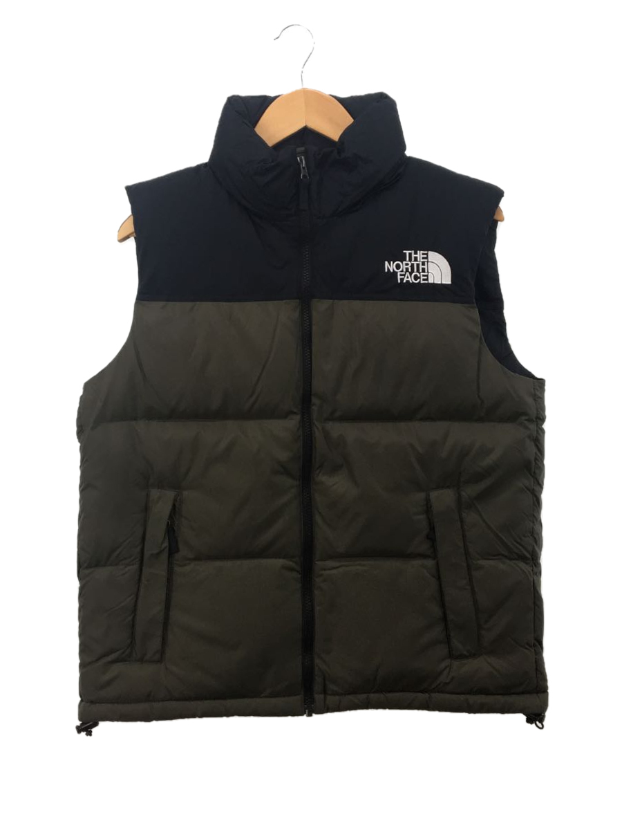 即日発送 THE NORTH FACE◇ダウンベスト/L/ナイロン/KHK Lサイズ