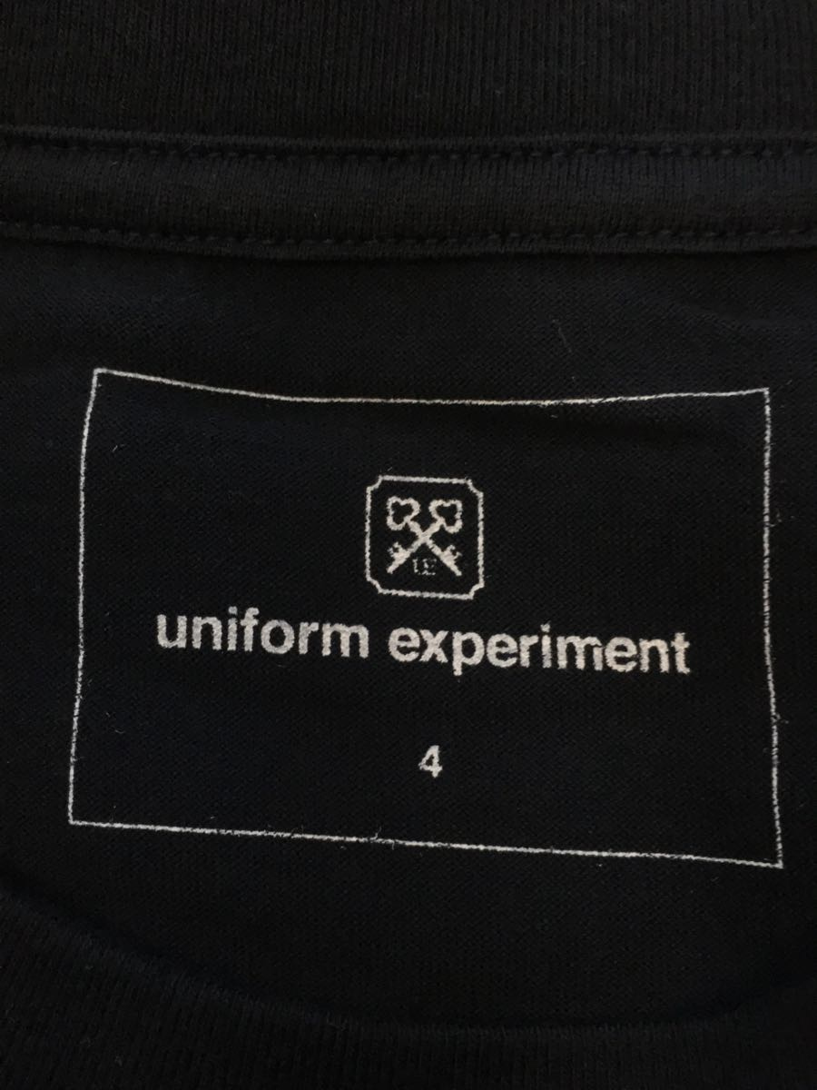 uniform experiment◆Tシャツ/4/コットン/BLK/UE-190072/COLOR CHART BOX LOGO TEE_画像3