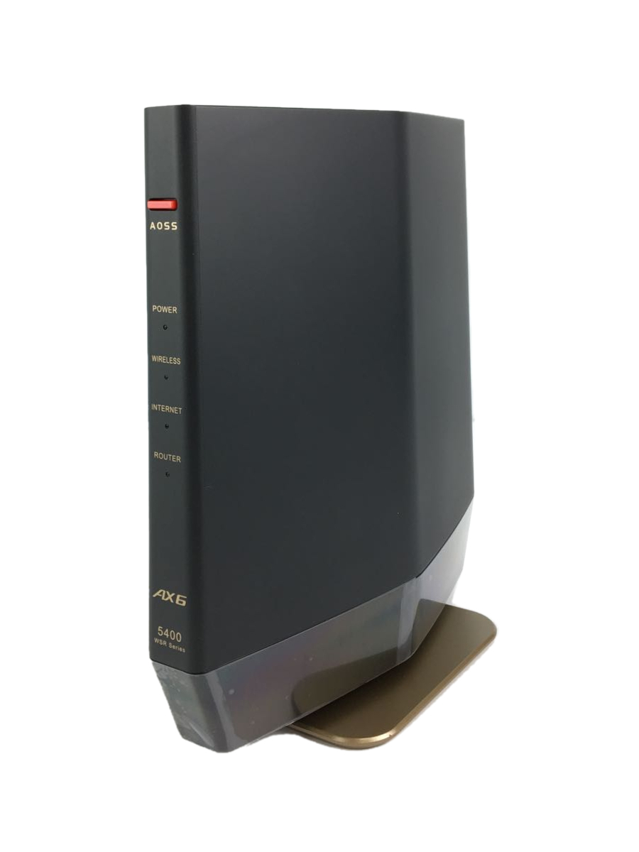 BUFFALO◆Wi-Fiルーター パソコン周辺機器 WSR-5400AX6-MB