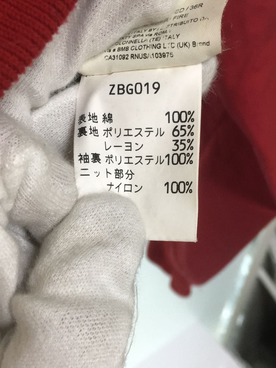 BARACUTA◆バラクータ/スウィングトップ/ダメージ有/ZBG019/36/コットン/RED_画像5