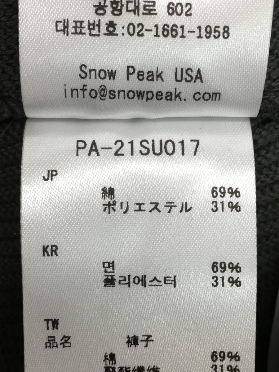 snow peak◆ニットパンツ/L/PA-21SU017/Knit Pant/スノーピーク/アウトドア_画像4