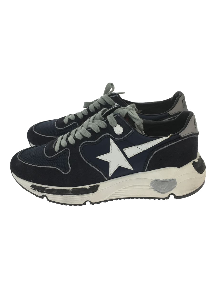 GOLDEN GOOSE◆ローカットスニーカー/41/ネイビー/running sole