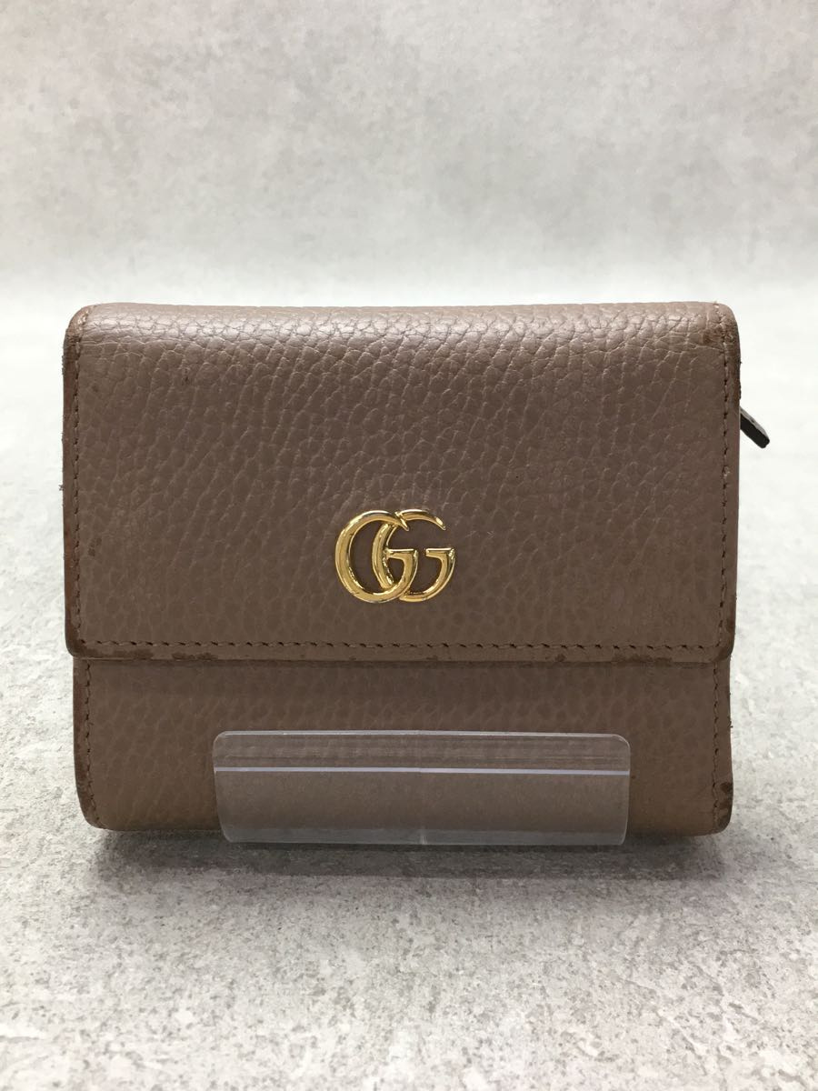 喜ばれる誕生日プレゼント GUCCI◆3つ折り財布/レザー/ベージュ/レディース/546584 二つ折り財布(小銭入れあり) 喜ばれる誕生日プレゼント GUCCI◆3つ折り財布/レザー/ベージュ/レディース/546584 二つ折り財布(小銭入れあり)