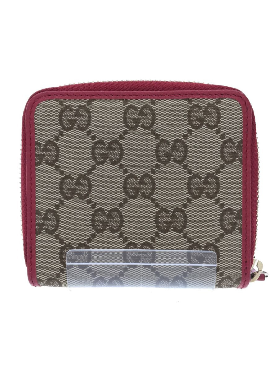 訳あり】 GUCCI◇財布/キャンバス/レディース 二つ折り財布(小銭入れ