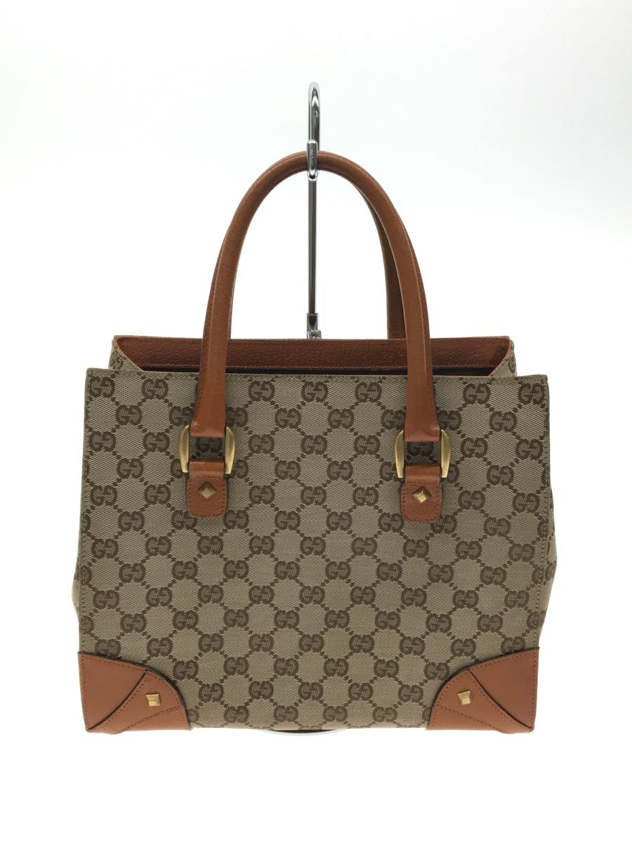 希少品) GUCCI◇ハンドバッグ/-/BEG/総柄 ecologiaenbolivia.com
