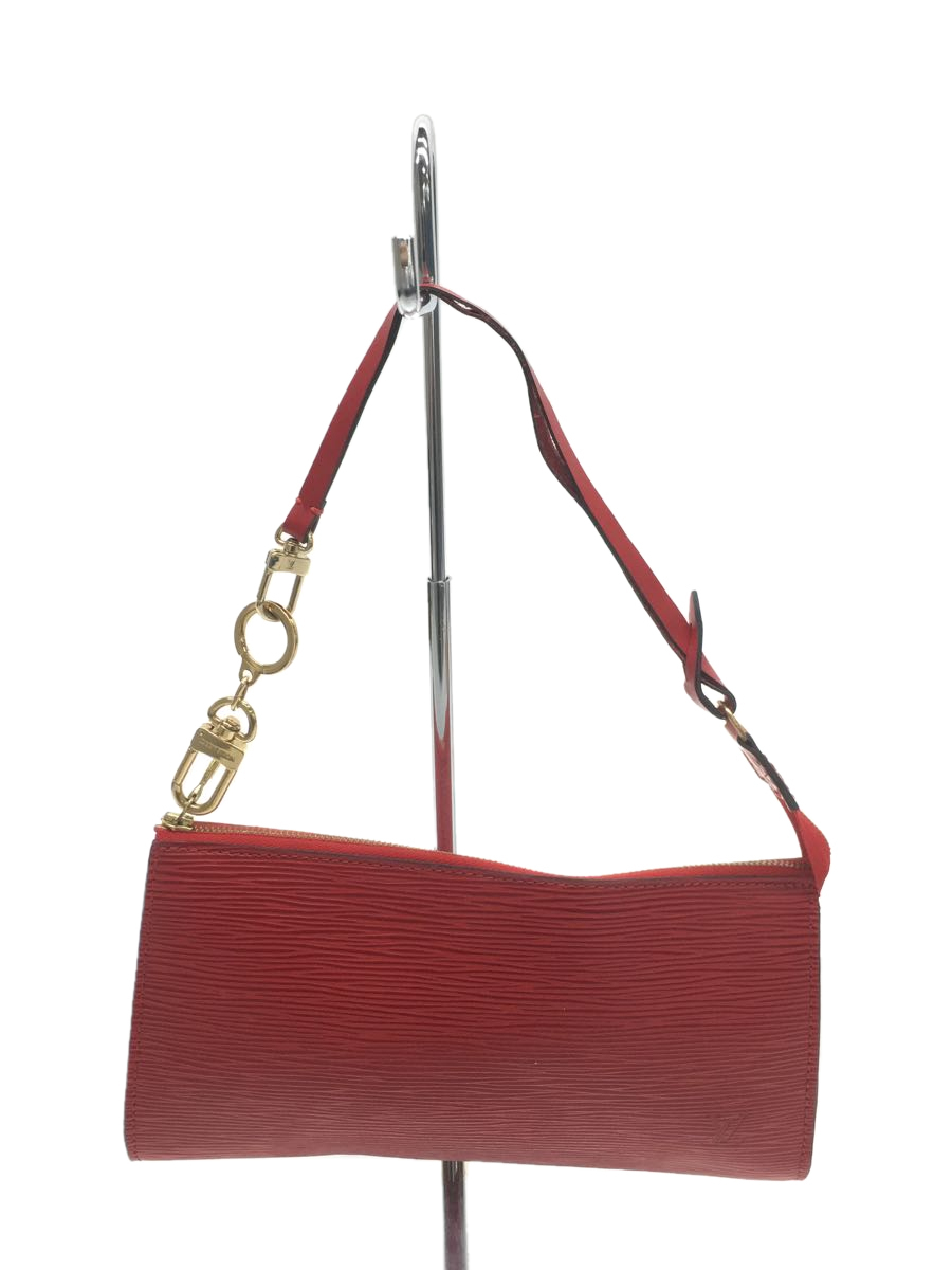 LOUIS VUITTON◇ポシェット・ポルト・モネクレディ_エピ_RED/レザー/RED-