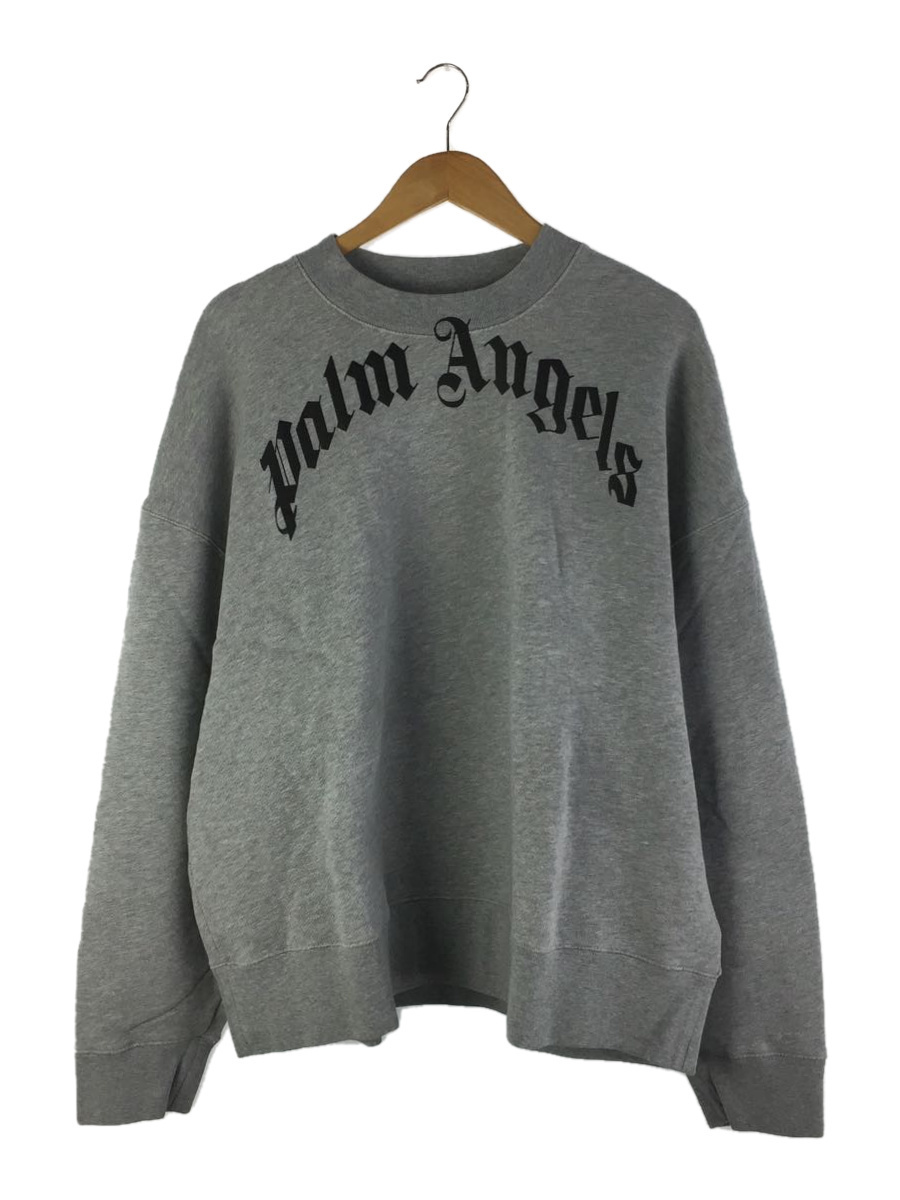 Palm Angels◆パームエンジェルス/スウェット/XL/コットン/GRY