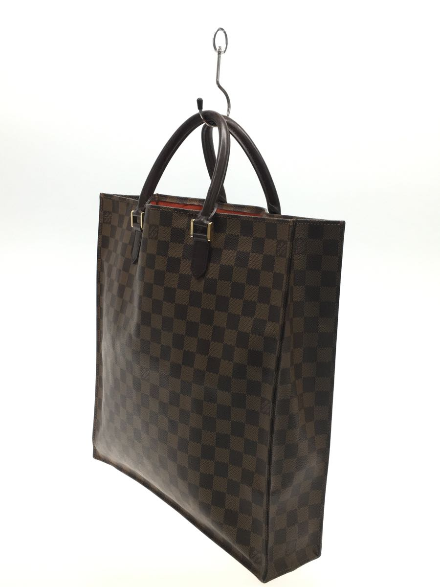 LOUIS VUITTON◆ヴェニスPM_ダミエ・エベヌ_BRW/PVC/BRW_画像2