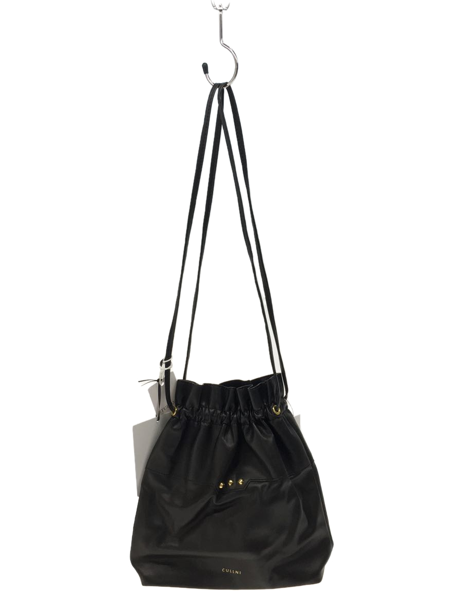 CULLNI* pouch bag / polyester / black /BG-011