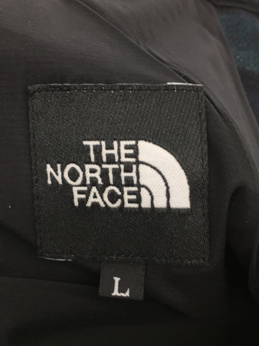 THE NORTH FACE◆ボトム/L/ウール/NVY/チェック_画像4