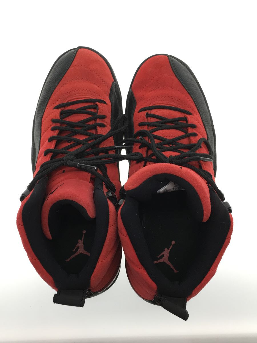 NIKE◇AIR JORDAN 12 RETRO_エア ジョーダン 12 レトロ/27.5cm/レッド