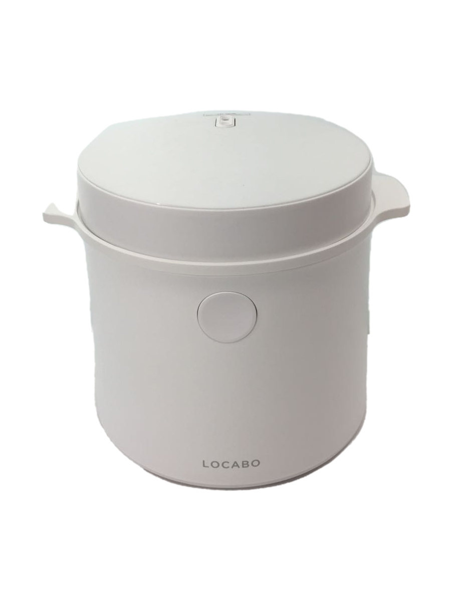 新品未使用】LOCABO 糖質カット炊飯器 JM-C20E-W ホワイト-