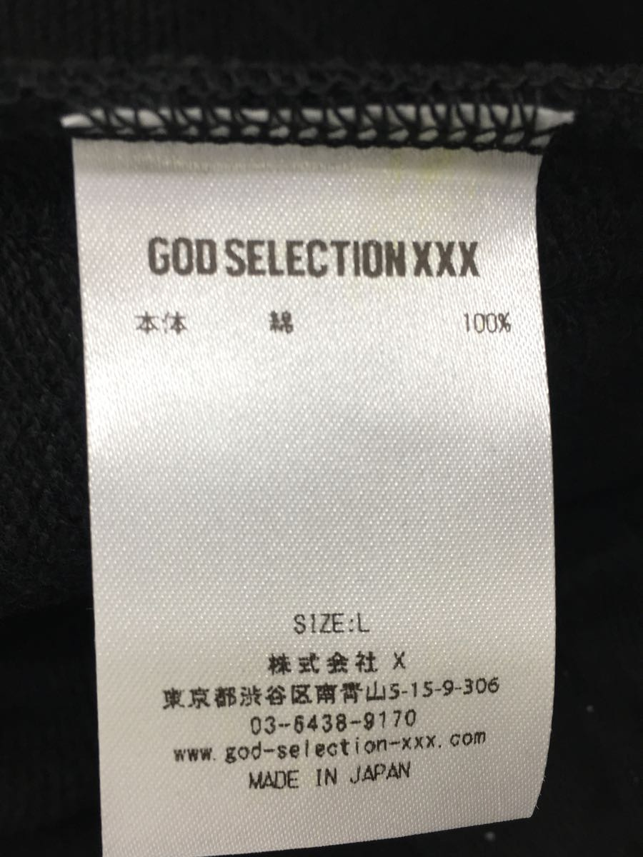 GOD SELECTION XXX◆ボトム/L/コットン/BLK_画像4