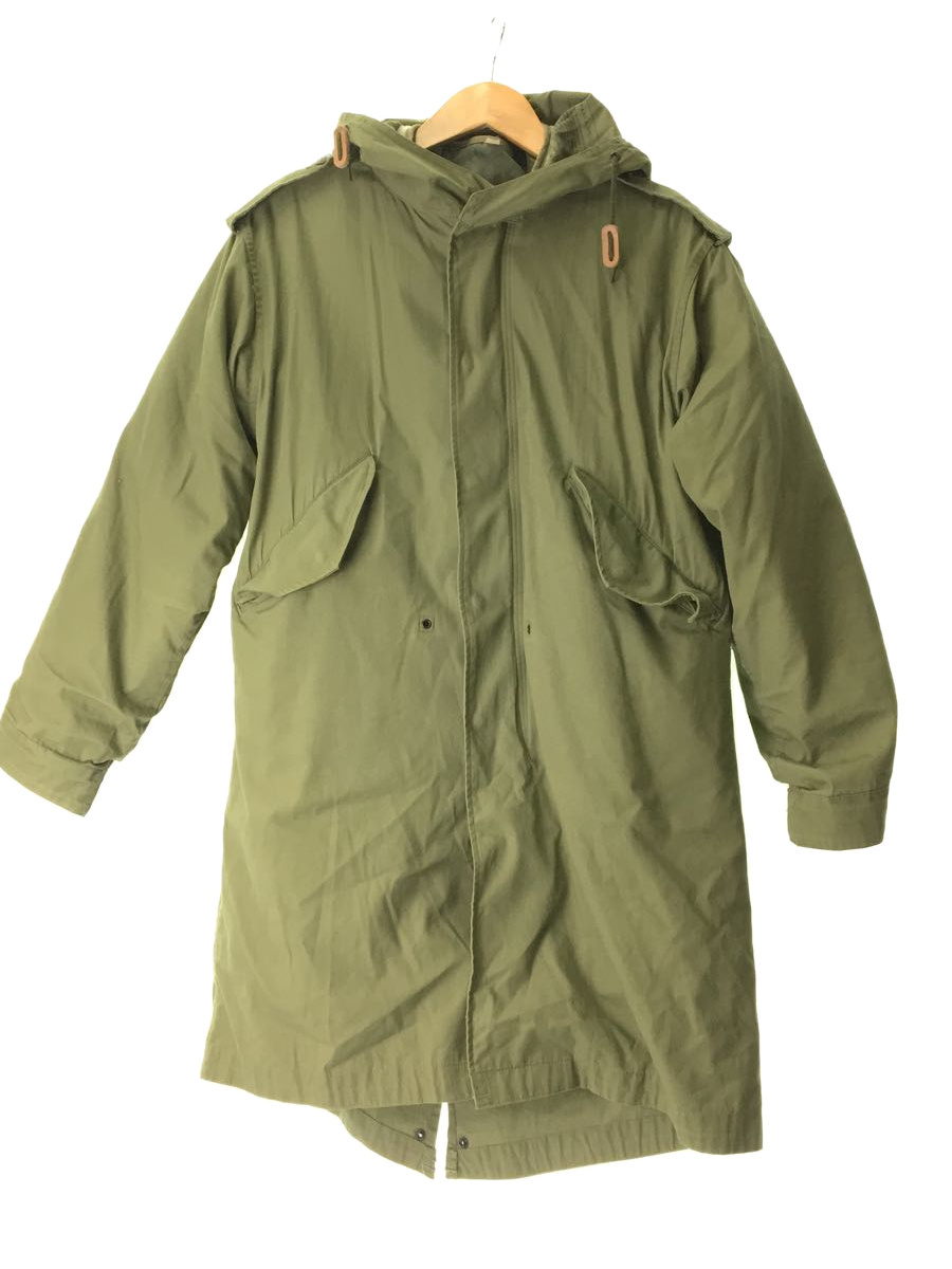 YMCLKY◆モッズコート/XXS/コットン/KHK/M-65/Field Parka/ライナー付_画像1