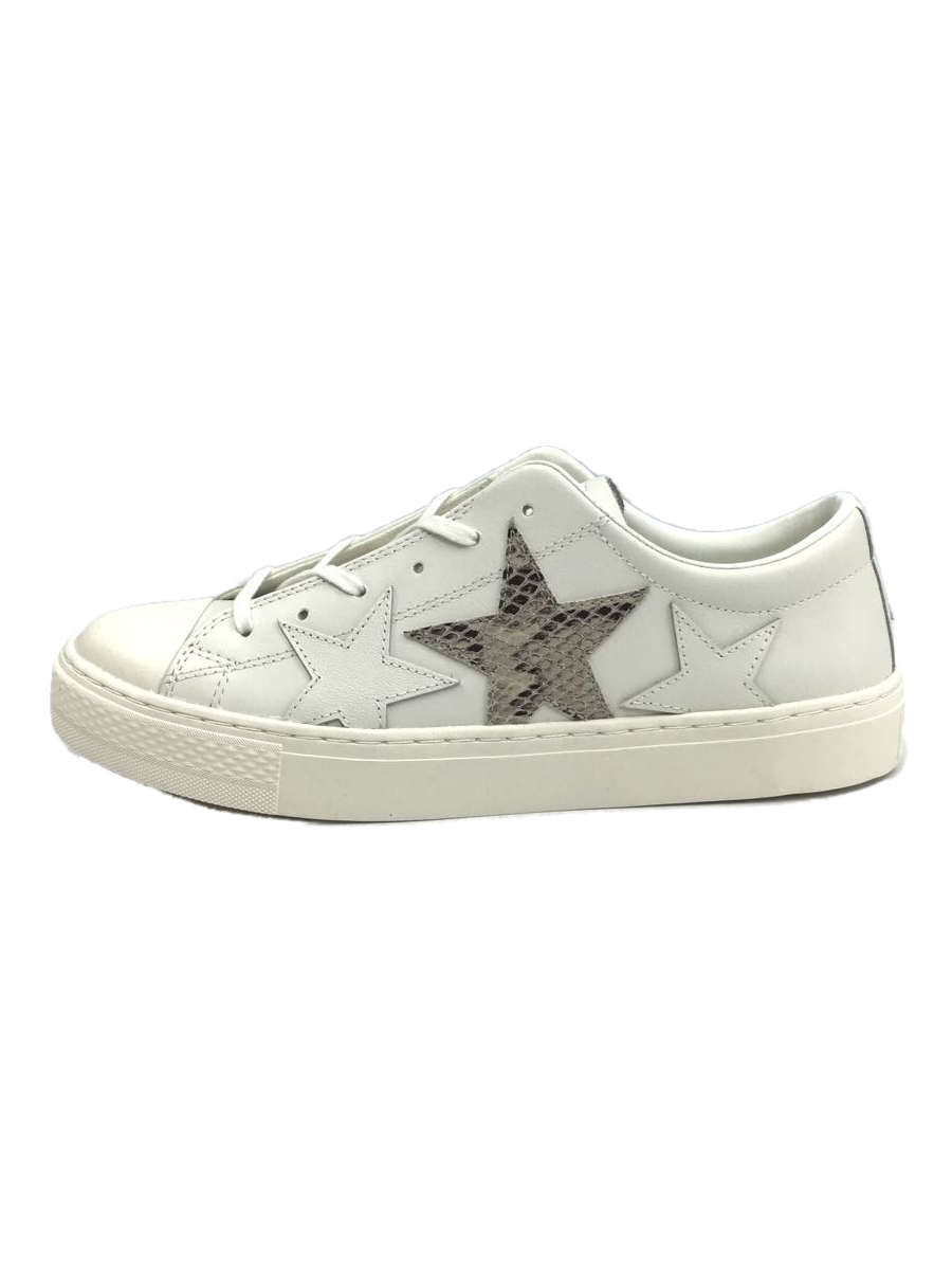 CONVERSE◆ローカットスニーカー/26cm/WHT/38001301