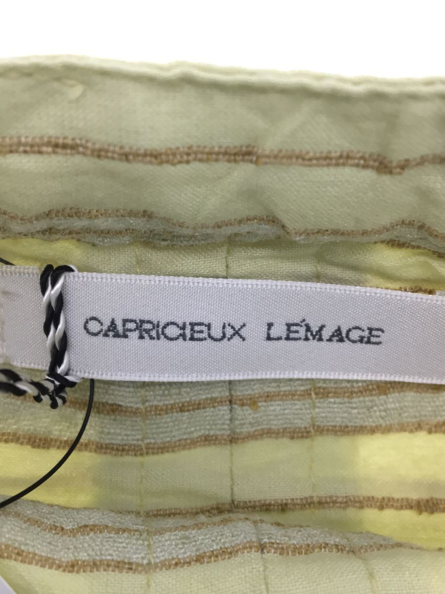 CAPRICIEUX LE’MAGE◆長袖ワンピース/FREE/レーヨン/ストライプ/LEZ1011204A0003_画像3