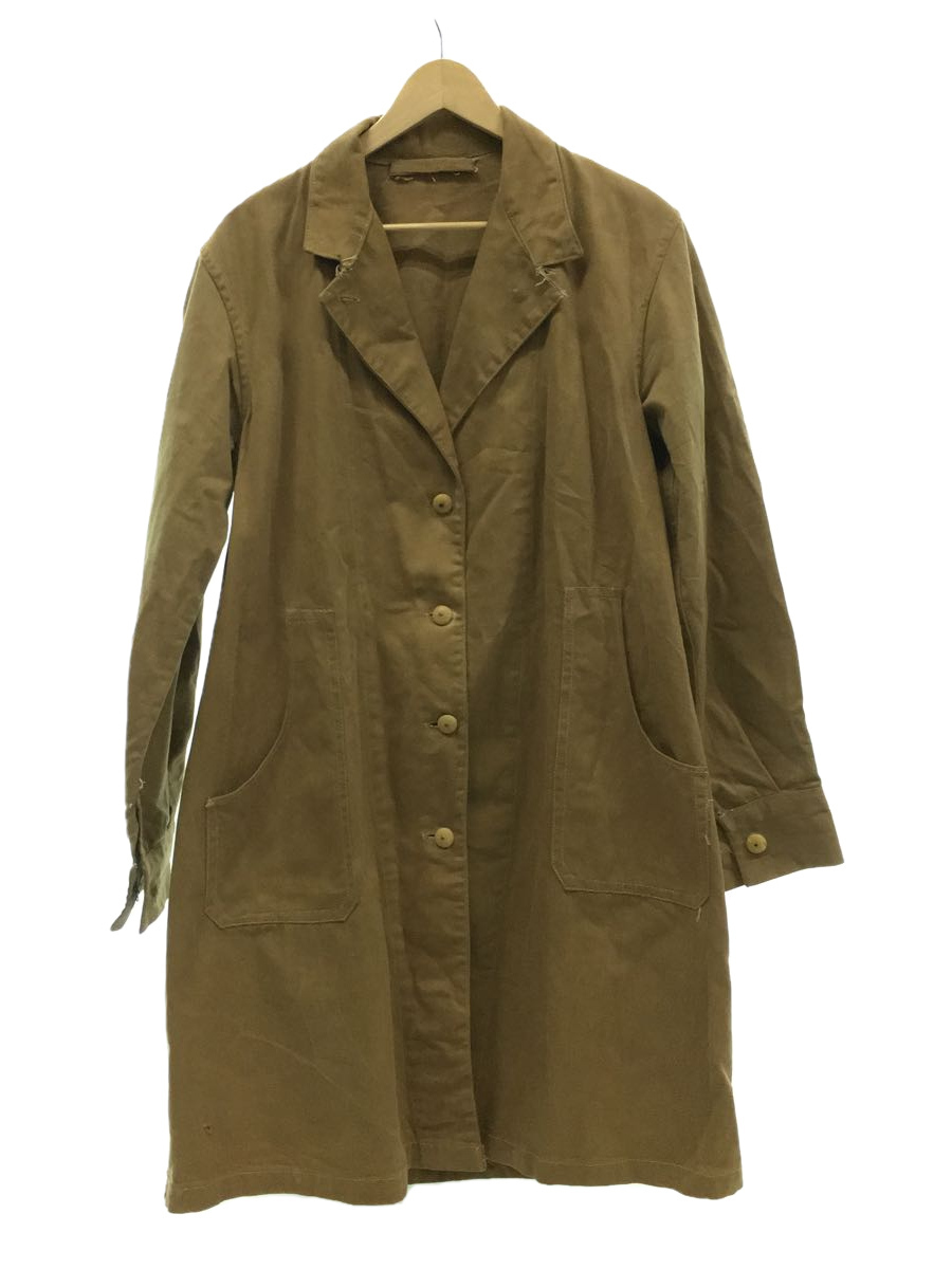 【高額売筋】 MILITARY◆Vintage/40s/イギリス軍/ドリルコート/SIZE:18/キャメル XLサイズ以上 【高額売筋】 MILITARY◆Vintage/40s/イギリス軍/ドリルコート/SIZE:18/キャメル XLサイズ以上