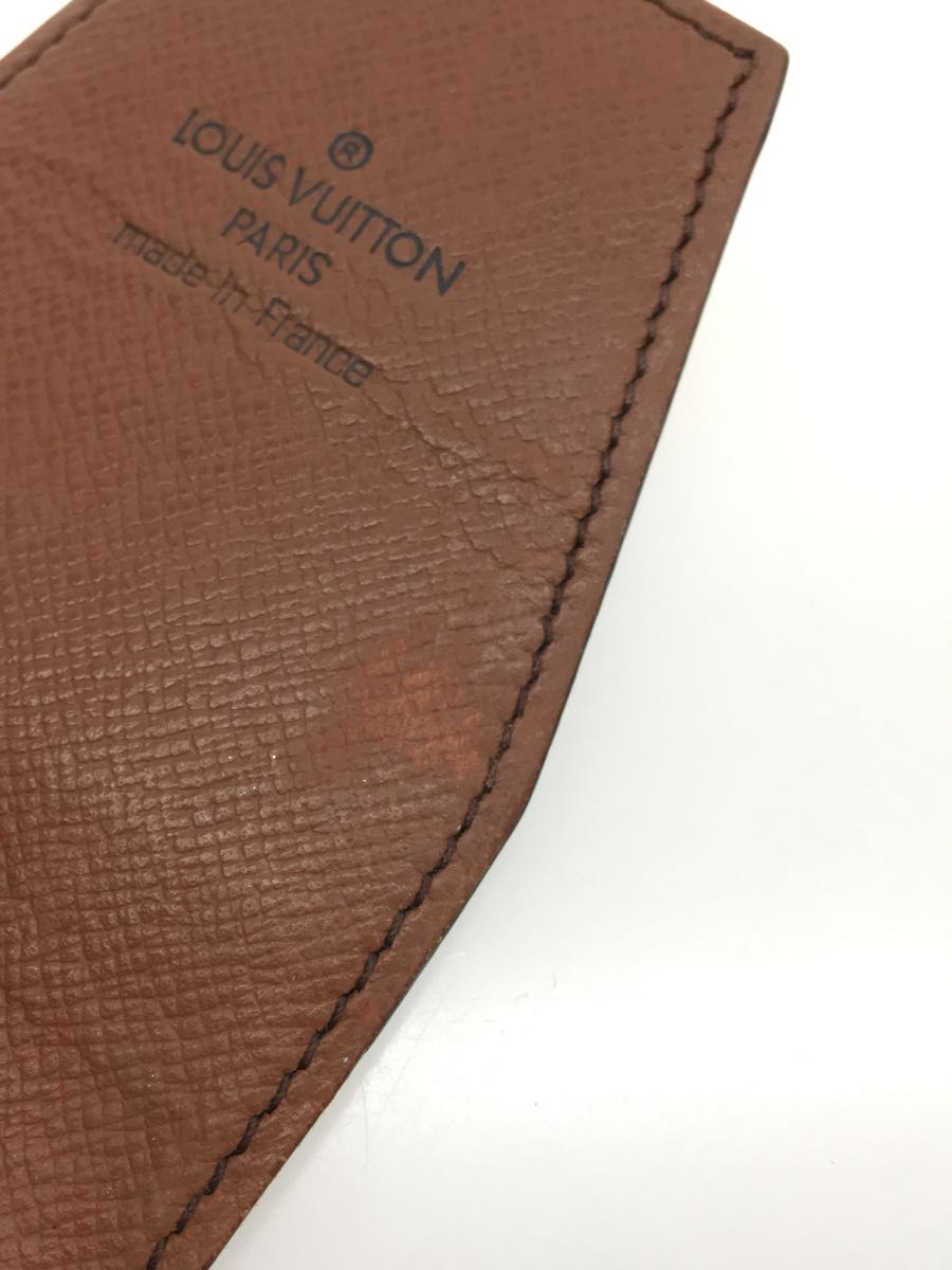 LOUIS VUITTON◆エテュイ・シガレット_モノグラム_BRW/レザー/BRW/メンズ/M63024_画像4