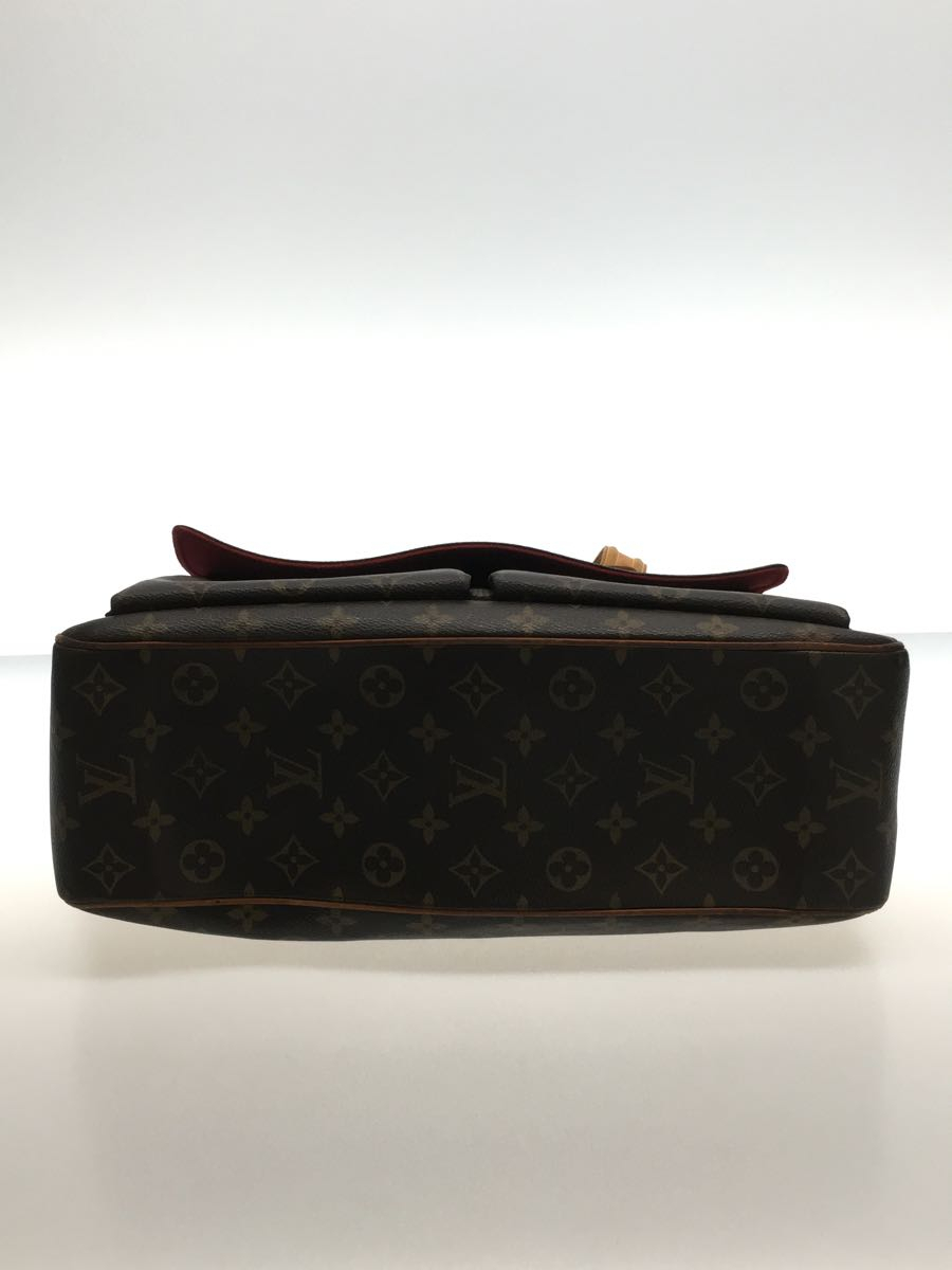 LOUIS VUITTON◇ミュルティ・プリシテ_モノグラム_BRW PVC BRW トート