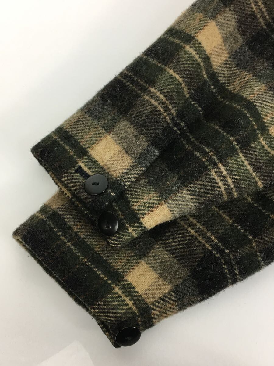 Woolrich◆ステンカラーコート/O/ウール/マルチカラー