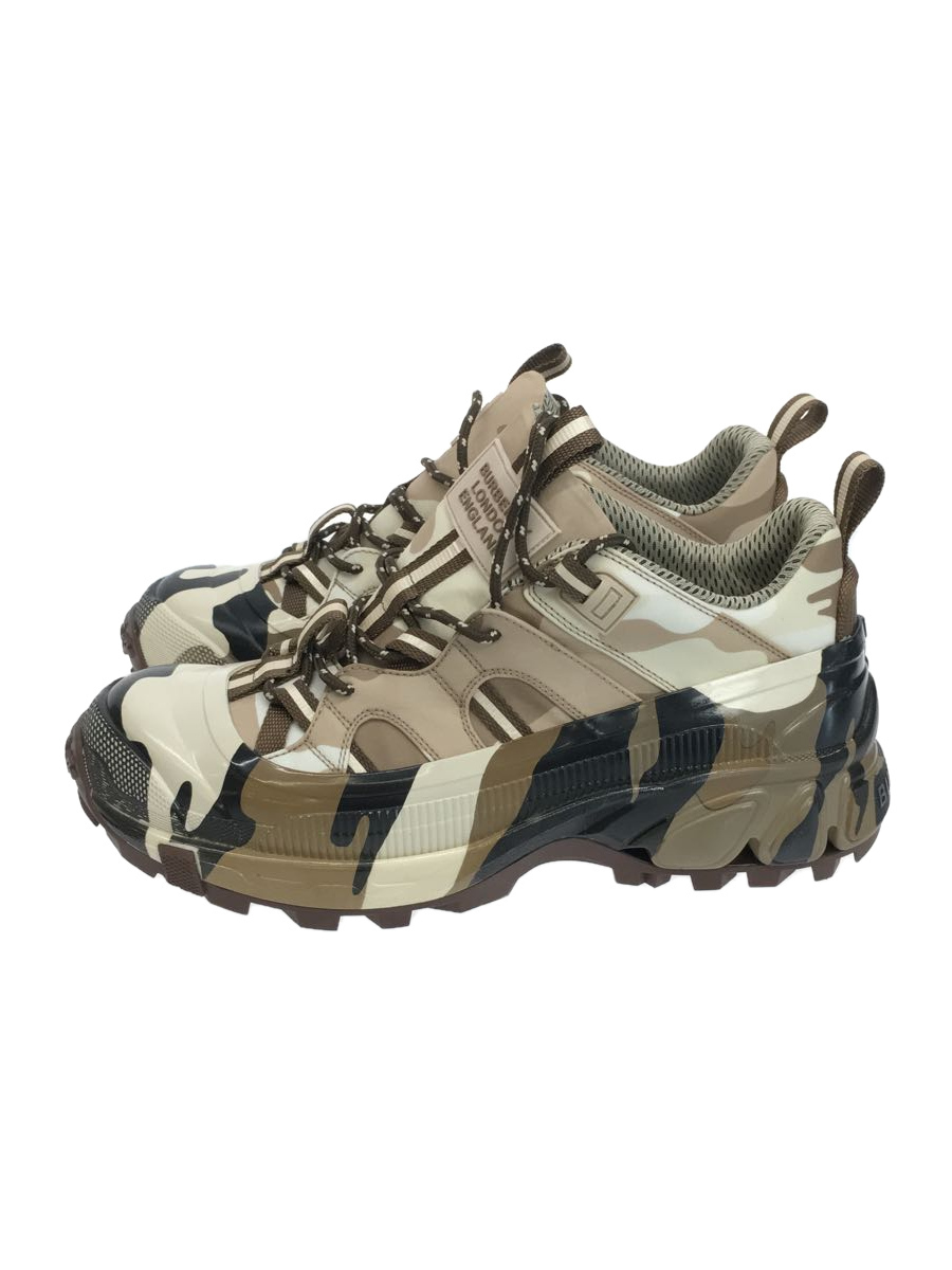 BURBERRY◇ローカットスニーカー/42/BRW/Arthur/カモフラ www.anac