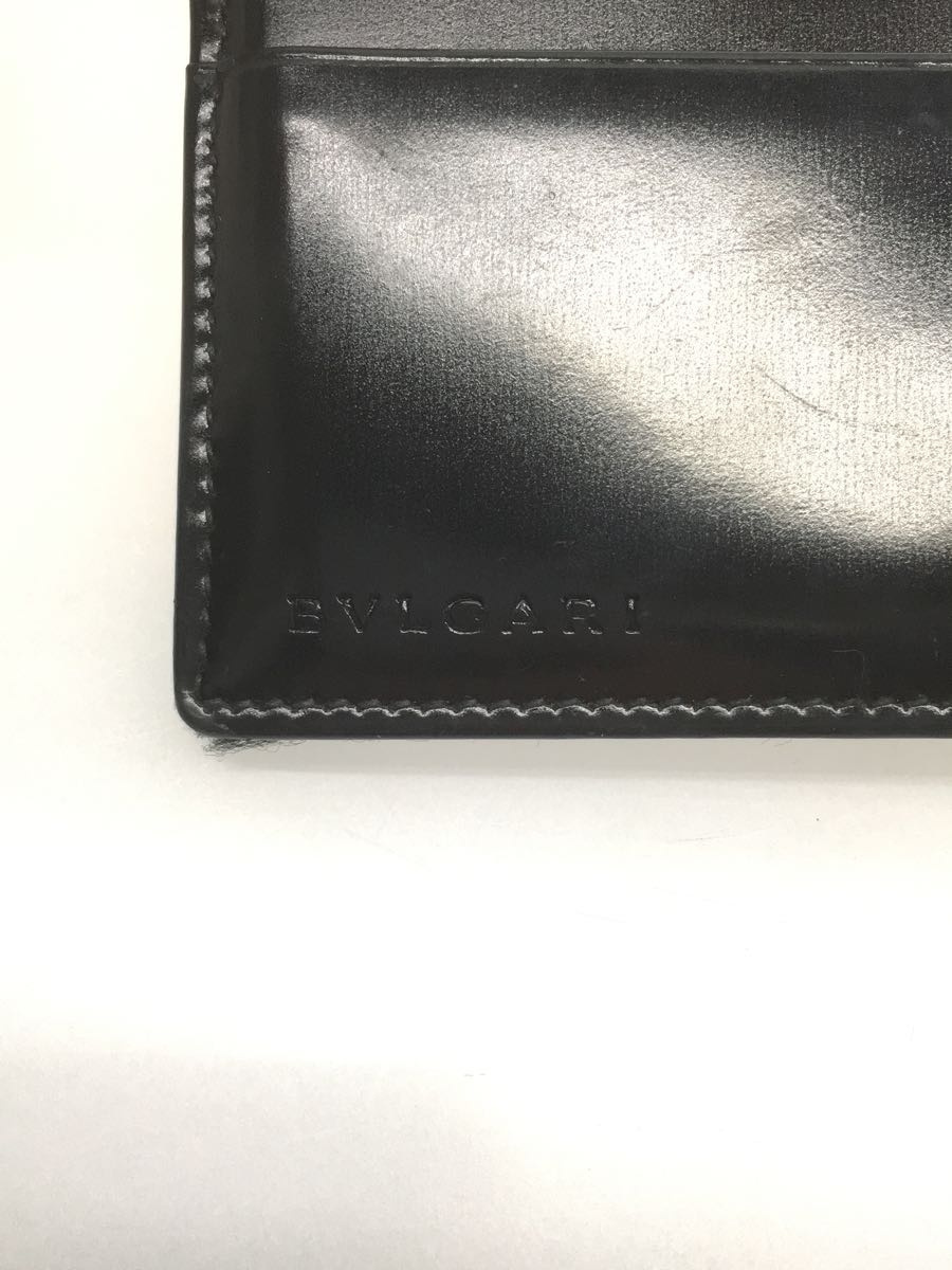 BVLGARI◆2つ折り財布/-/BLK/メンズ