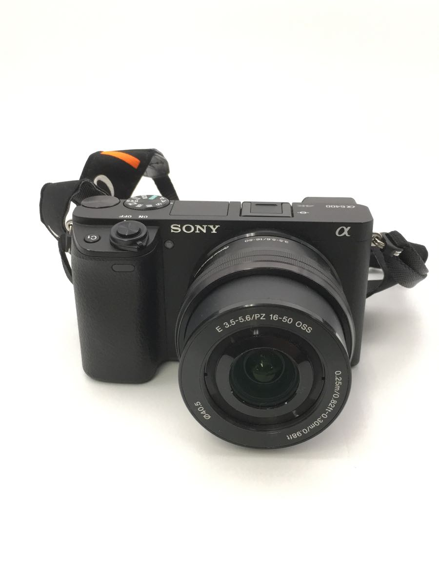 SONY◇デジタル一眼カメラ α6400 ILCE-6400Y ダブルズームレンズキット