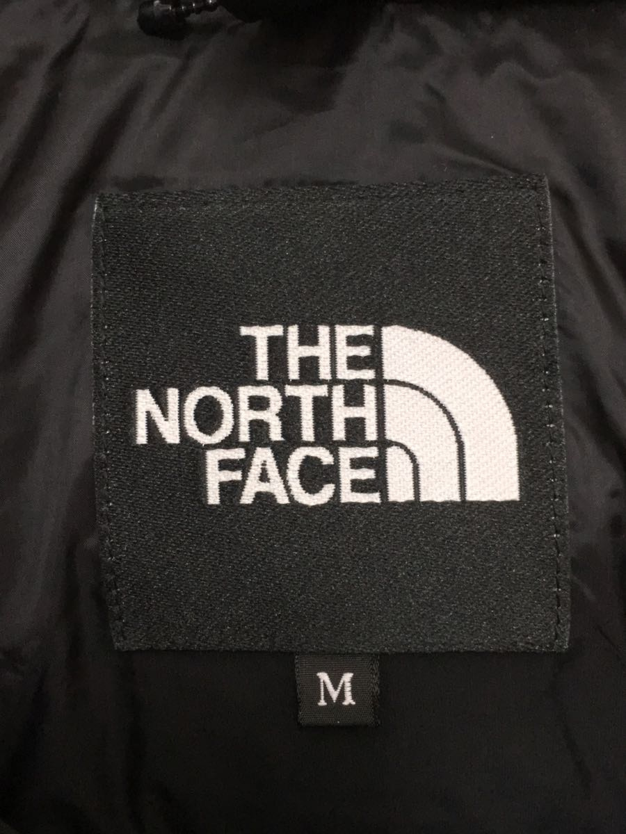 THE NORTH FACE◆ダウンジャケット/M/ナイロン/KHK/バルトロライトジャケット/襟袖汚れ有/ノースフェイス_画像3