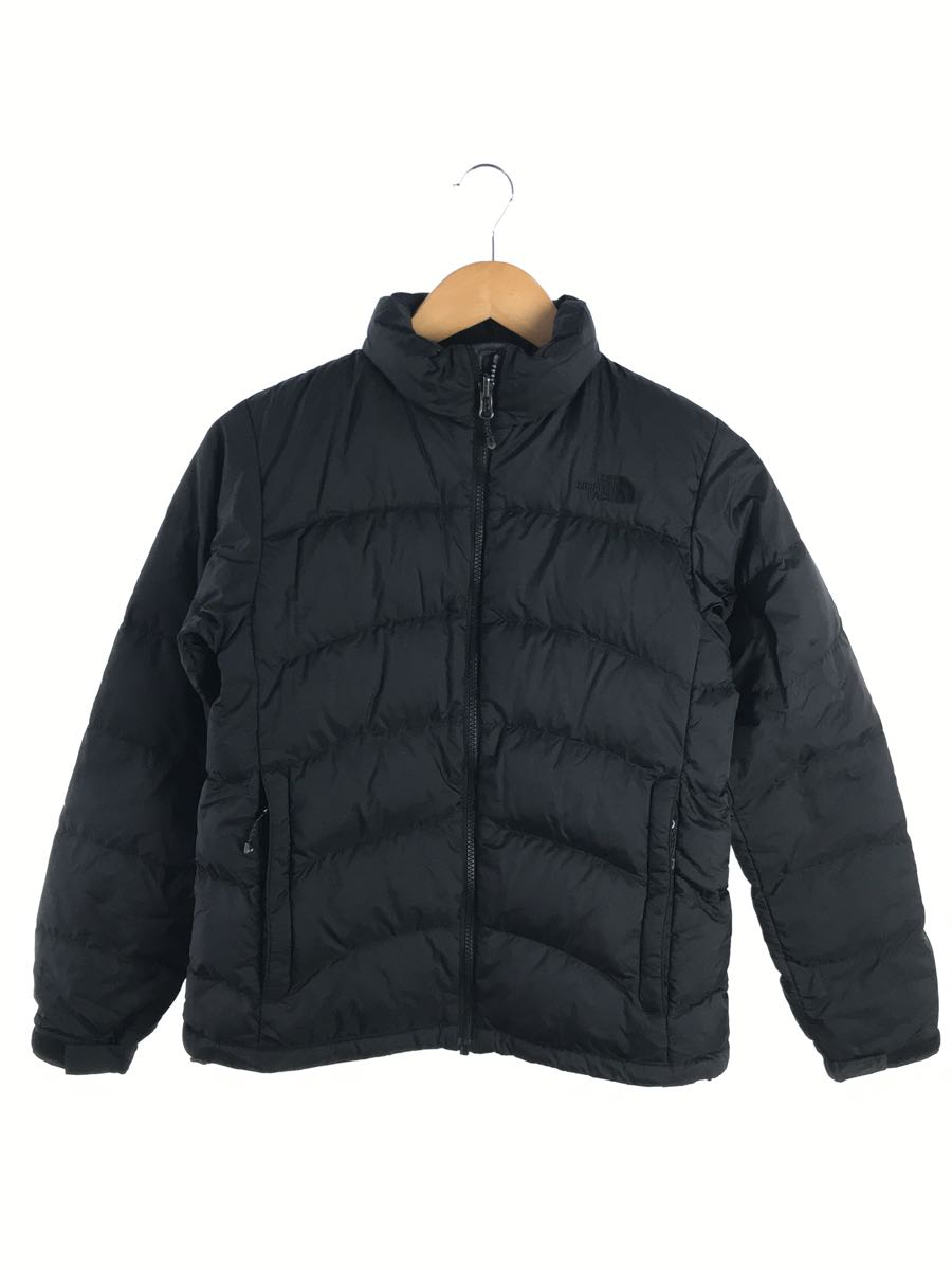 THE NORTH FACE◆※首元白く汚れ有り/ndw91832/ダウンジャケット/M/ナイロン/BLK/無地